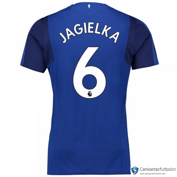 Camiseta Everton Primera equipo Jagielka 2017-18